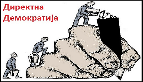 Со Директна Демократија до Слобода и Укинување на Сегашниот Корумпиран до Сржта Политички Систем!