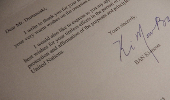 Универзалната Декларација за Човековите Права, ООН, Бан-Ки-Мун и Македонците – Георги Гоце Дуртаноски!