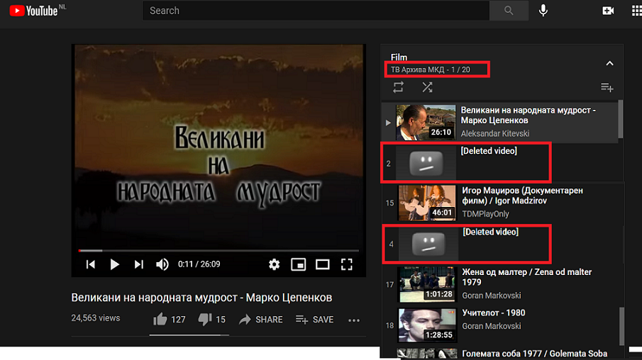 Кој Предавнички Гад Брише Македонски Документарци од Архивата на Македонската Телевизија?
